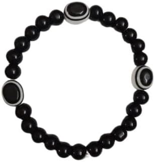 mailee Handmade Nazariya Evil Eye Charms Stone Bracelet Stretchable ...