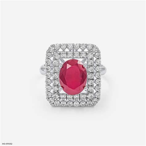 Royal Crimson Ring 18K Yellow Gold – Maiora Diamonds