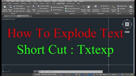Image result for AutoCAD 2022 Text Explode