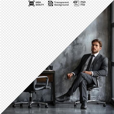 Businessman in Chair PNG 的图像结果