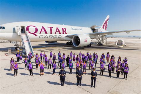 Qatar Airways Cargo celebrates International Women’s Day with all-female freighter flight - AIR ...