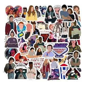 80 Pcs Strager Thing Stickers for Journal Laptop Mobile Scrapbooking ...