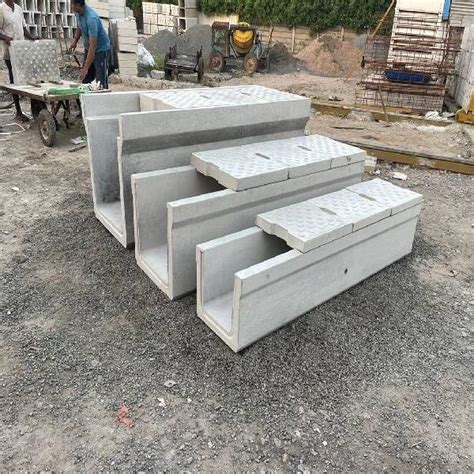 Precast U Drain Manufacturer & Seller | Pacific Precast Group, Ahmedabad