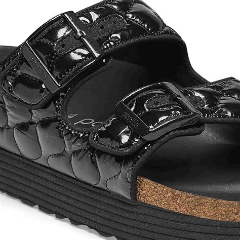 Buy Black Arizona Platform Padded Nylon Online in India - BIRKENSTOCK