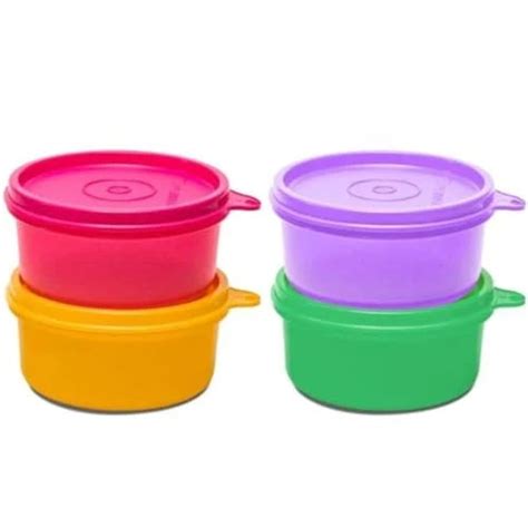 Tupperware Tropical Plastic Bowl Set, 230ml, Set of 2, Multicolour ...