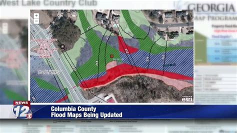 Columbia County updates its flood maps affecting more than 600 people
