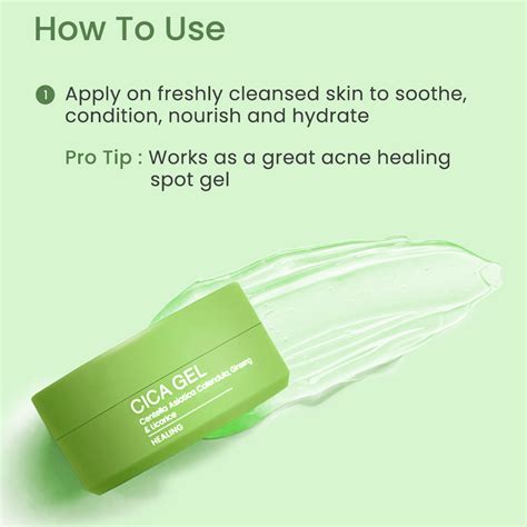 Cica Gel For Oily & Acne Prone Skin | Earth Rhythm
