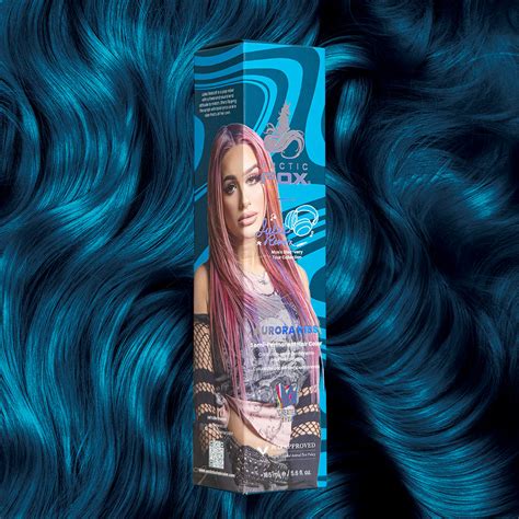 Blue Hair Dye Colors - Light, Dark, and Blue-Black Shades: Arctic Fox