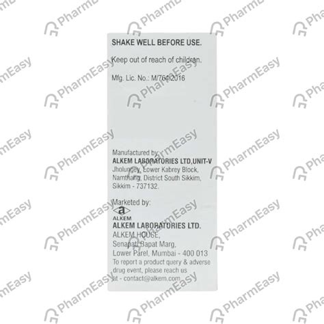 Zithium 200 MG/5ML Suspension (30): Uses, Side Effects, Price & Dosage ...