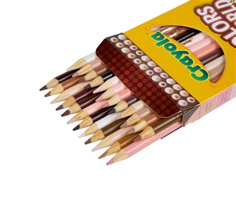 Colors of the World Skin Tone Colored Pencils, 24 Count – Krazy Caterpillar