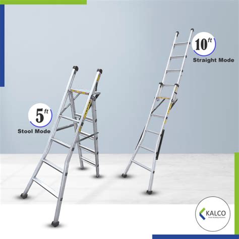 Kalco Home & Office Use Aluminium Ladder