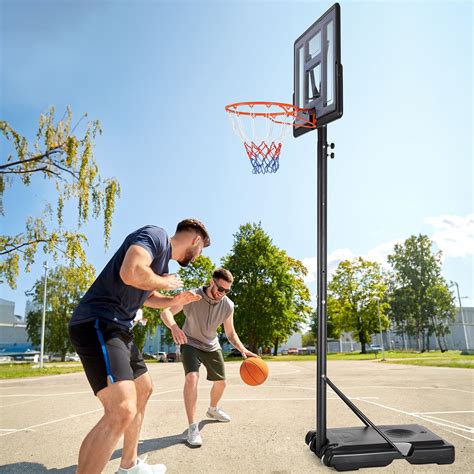 Arlopu 44'' Kids & Youth Basketball Stand & Hoop, Adjustable 4.4-10ft ...