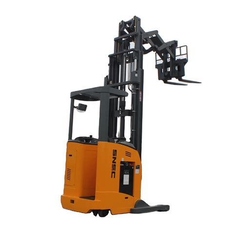 Warehouse Material Handling Telescopic Narrow Aisle Forklift Extended ...