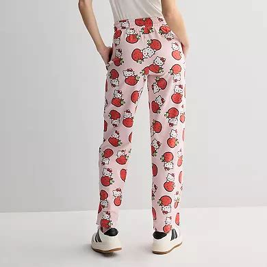 Juniors' Hello Kitty Allover Print Lounge Pants