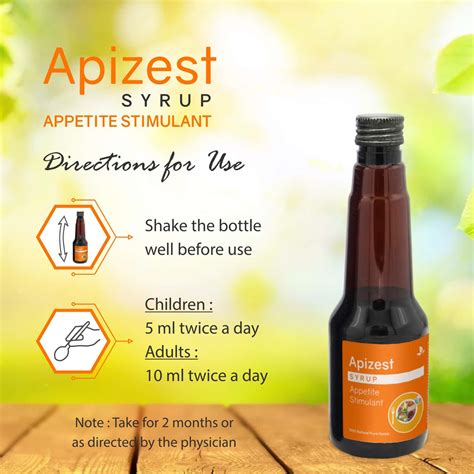 Buy APIZEST SYRUP 225 ML | FOR BOOSTING HEALTHY APPETITE | PROMOTES ...