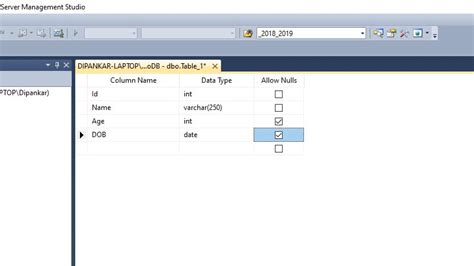 Image result for SQL Server Create Table Column Types Syntax