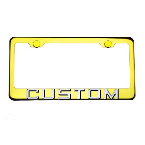 Image result for Chrome License Plate Frame