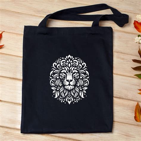 Floral Lion SVG Bundle, Lion Head Clipart, Hand Drawn Lion Lover Theme ...