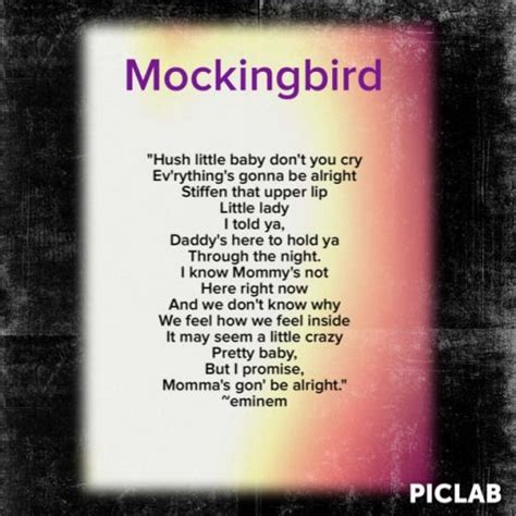 Mockingbird by eminem. Love this song! #bestsongs #best #songs #god ...