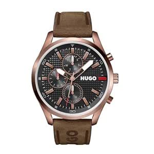 Buy HUGO Chase Analog Black Dial Men's Watch-1530162 at Amazon.in