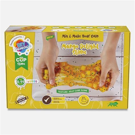 Buy DIYScience® Mango Delight Slime Kit, Slime Making Kit, 8+ Years ...