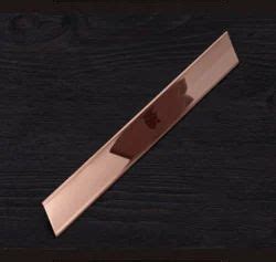 Gold, Rose Gold T & U Profiles - Rose Gold Stainless Steel Glossy U ...