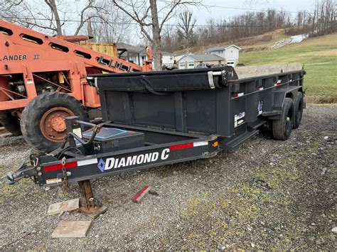 Used 2019 Diamond C Trailers LPD 207 14X82 *For rent* Dump Trailer for ...