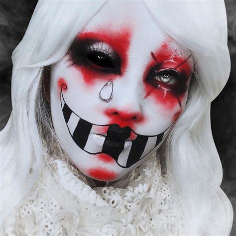 29 Scary Clown Makeup Ideas: Easy and Creative Halloween Tutorials for ...