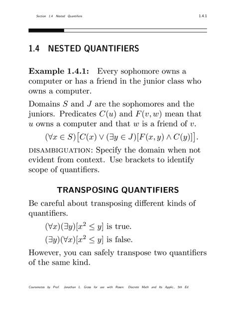 Image result for Nested Qiantifiers