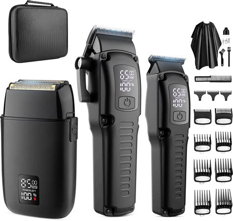 Amazon.com: Zesuti Professional Barber Hair Clippers Trimmer Shaver Set ...