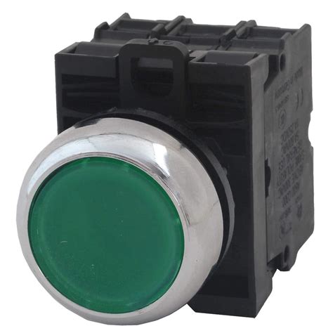 Eaton Buy Illuminated Push Button,22mm,Green Online India | Ubuy
