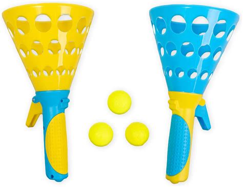 VGRASSP Pop and Catch Twin Ball Game Toy for Kids and Adults - Indoor ...