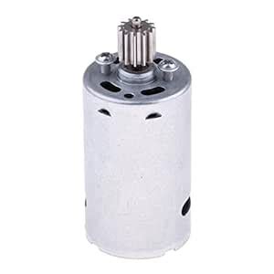 Motor Gearbox Accessory Children Electric Car DC Motor 12V 390 12 Tooth ...