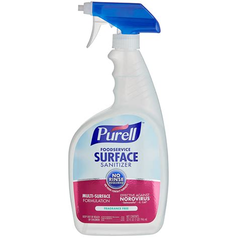 Purell Foodservice Surface Sanitizer Spray - 6/Case