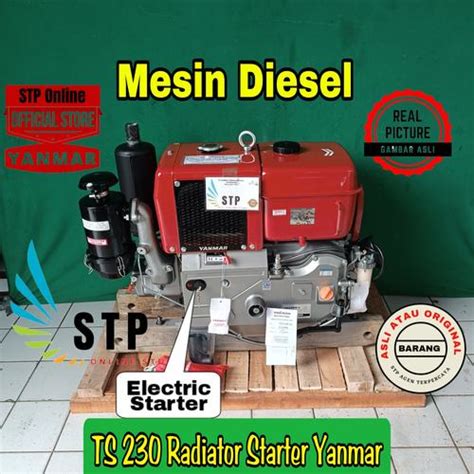 Jual MESIN DIESEL TS 230 Radiator Starter YANMAR - Kota Tangerang ...
