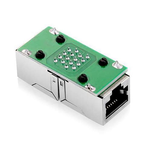 Buy 2Pcs RJ45 Female Coupler Cat5/Cat6 LAN Ethernet Cable Extender ...