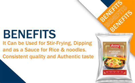 Sunbay Schezwan Sauce 1kg | Authentic Indo-Chinese Flavors | No ...