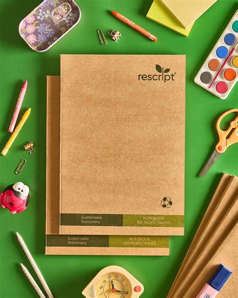 Eco-Friendly Notebooks – Pack of 6 – Rescript