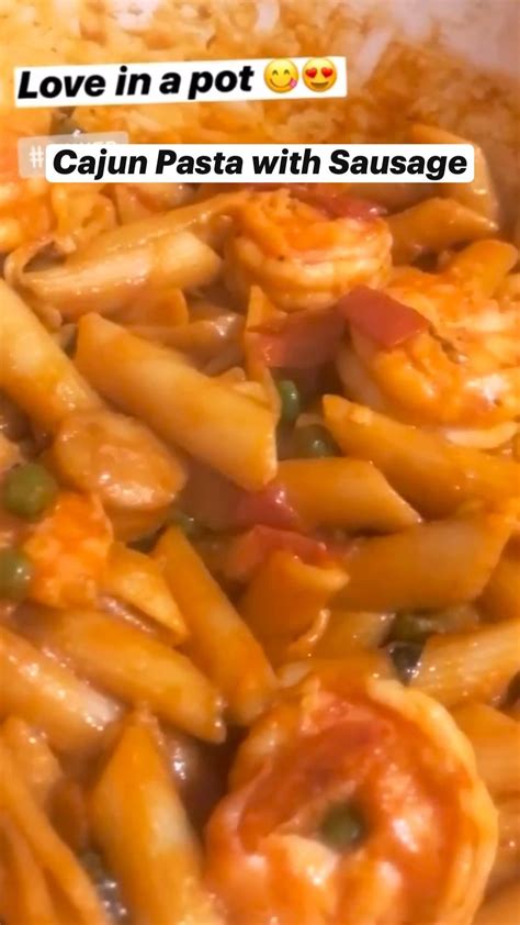 Cajun pasta with sausage – Artofit