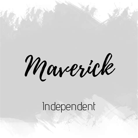 Maverick | Unique Baby Names