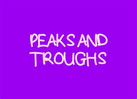 How to Write a Song Using Peaks and Troughs