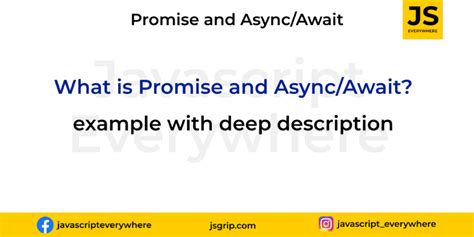 Promise Async JavaScript 的图像结果
