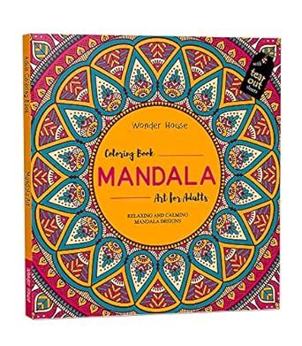 Mandala Art: Colouring books for Adults with tear out sheets : Wonder ...