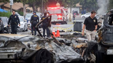 Jet Hits Homes Near San Diego Killing Multiple People
