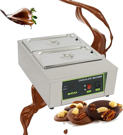 Commercial Chocolate Tempering Machine,1000W Electric Chocolate ...