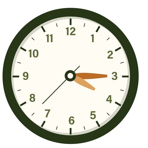 Wall Analog Clock Design Show at 4.15 , Time and Clock Illustration ...