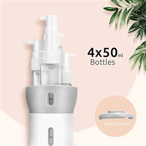 4-in-1 Travel Dispenser Bottle – FACTORY VIBES