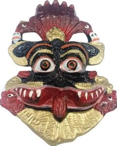 numeroastro Kirtimukha in Aluminium with Lord Ganesha Sitting On Top ...