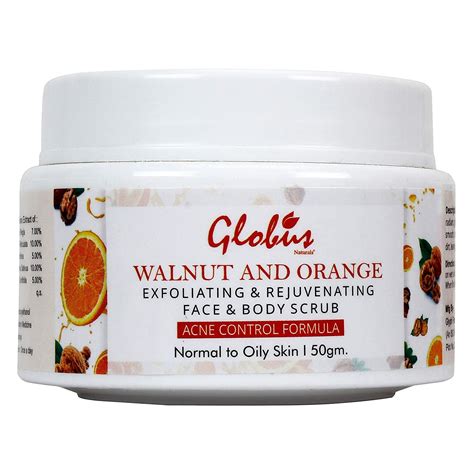 Buy GLOBUS REMEDIES Naturals Walnut and Orange Acne Control Formula ...