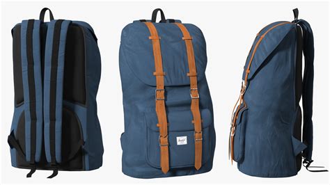 3D Classic Backpack with Leather Straps | 3D Molier International